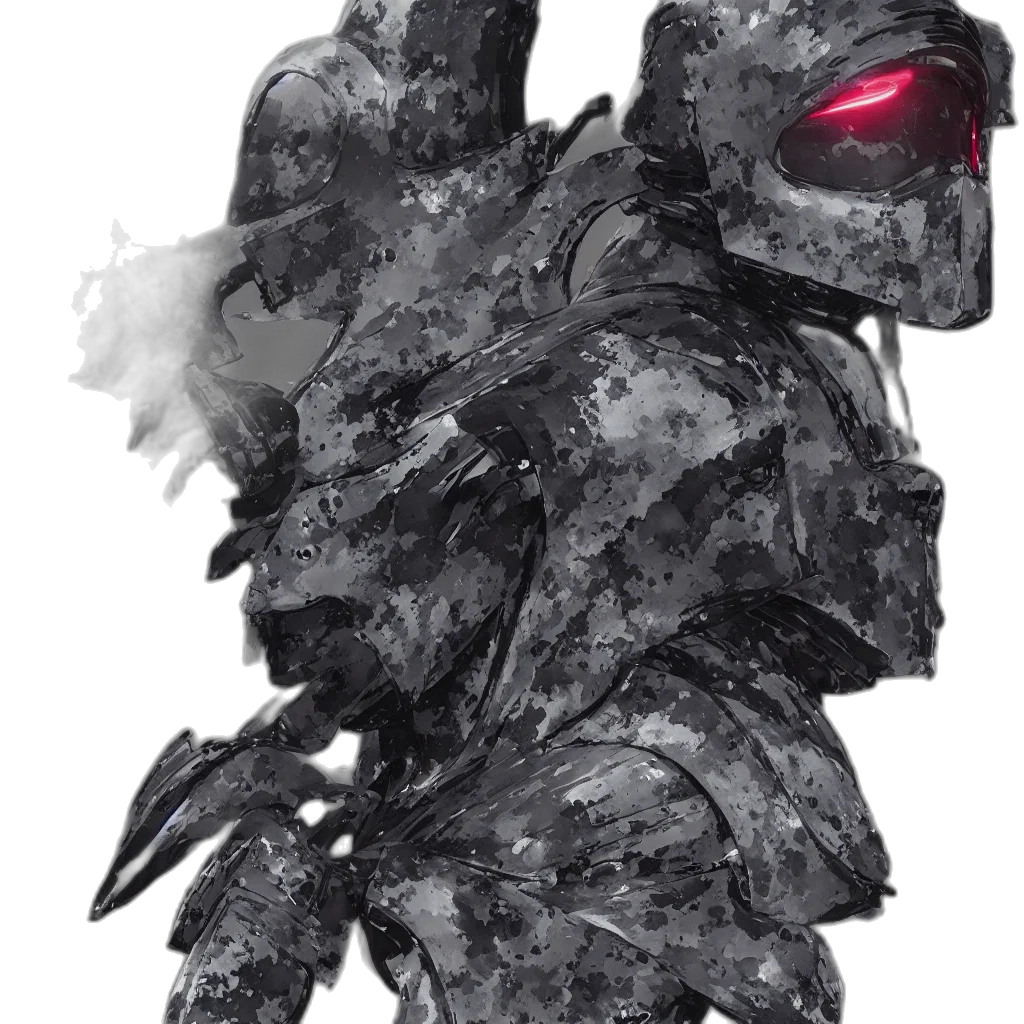mask, dragon, robot, creature transparent PNG cut-out