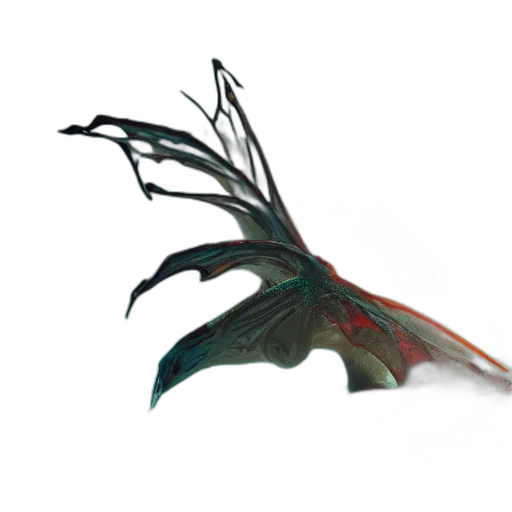 dragon, creature, staff, weapon transparent PNG cut-out