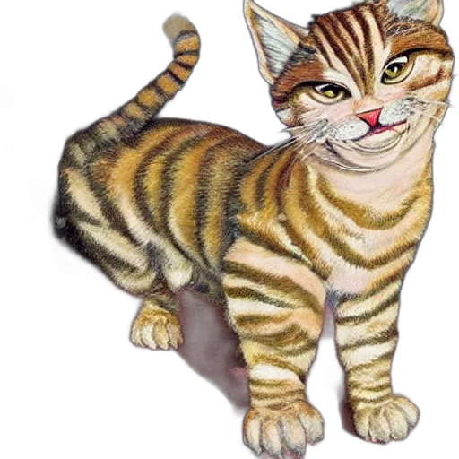 animal, staff, creature, photorealistic transparent PNG cut-out