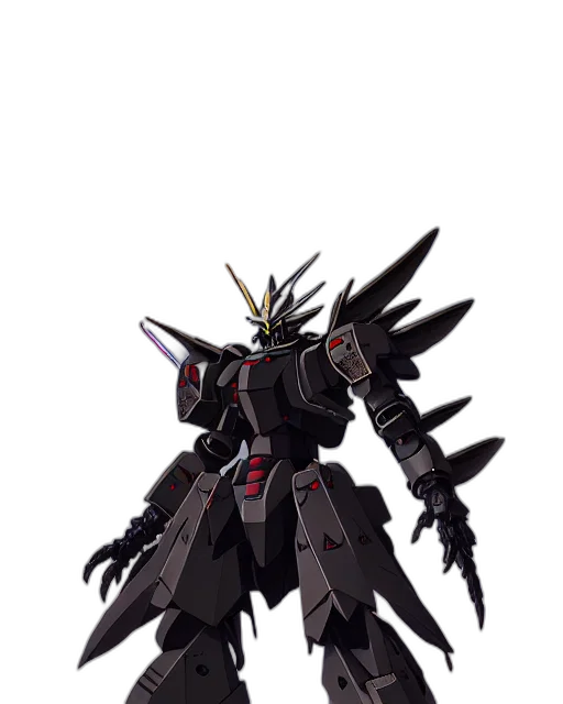 weapon, robot, sword, concept art transparent PNG cut-out