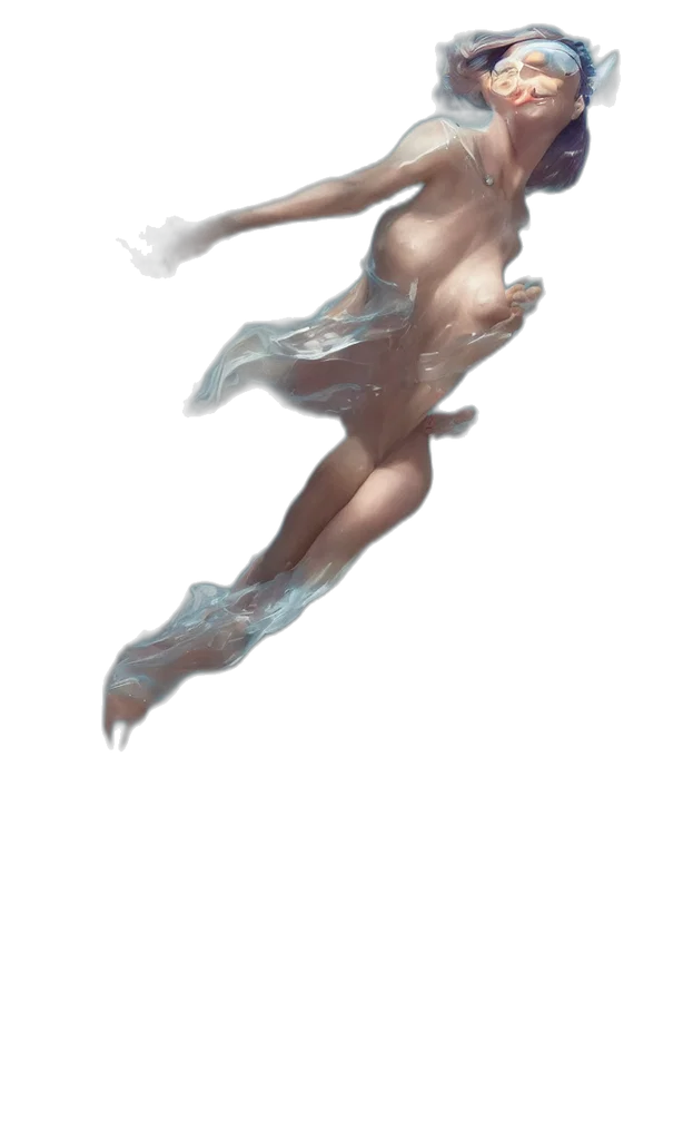 dragon, creature, dress, sword transparent PNG cut-out
