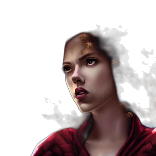 face, photorealistic, comic book art, concept art transparent PNG cut-out