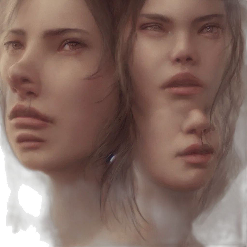 face, mask, creature, hair transparent PNG cut-out