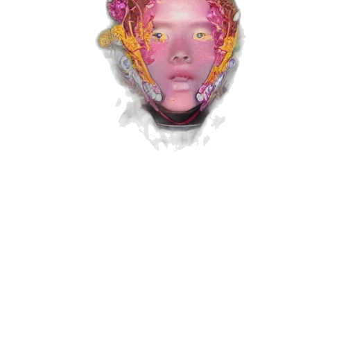 face, mask, crown, jewelry transparent PNG cut-out