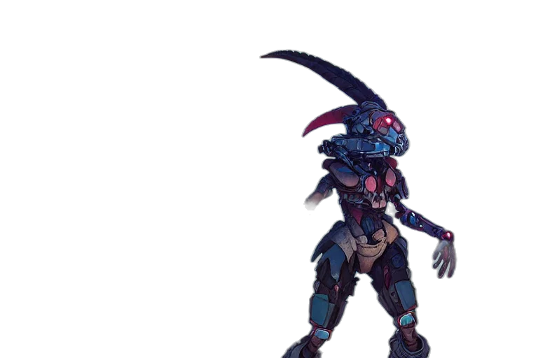 robot, weapon, creature, dragon transparent PNG cut-out
