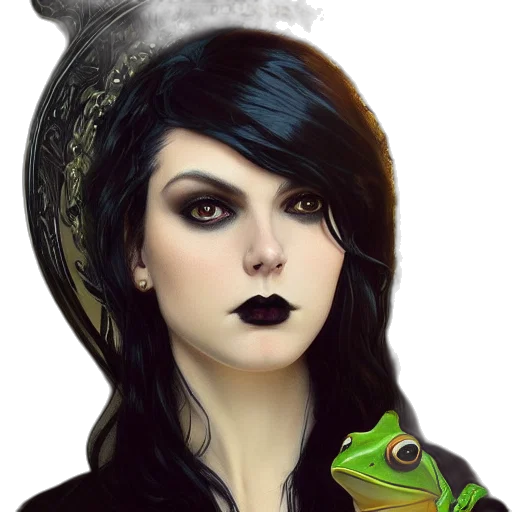 hat, dragon, face, staff transparent PNG cut-out
