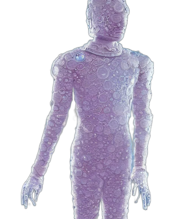 robot, jacket, dress, bottle transparent PNG cut-out