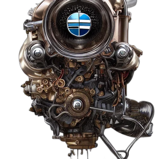 car, robot, face, weapon transparent PNG cut-out