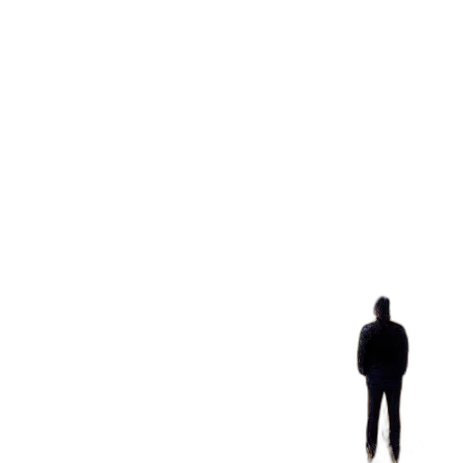 robot, creature, jacket, face transparent PNG cut-out