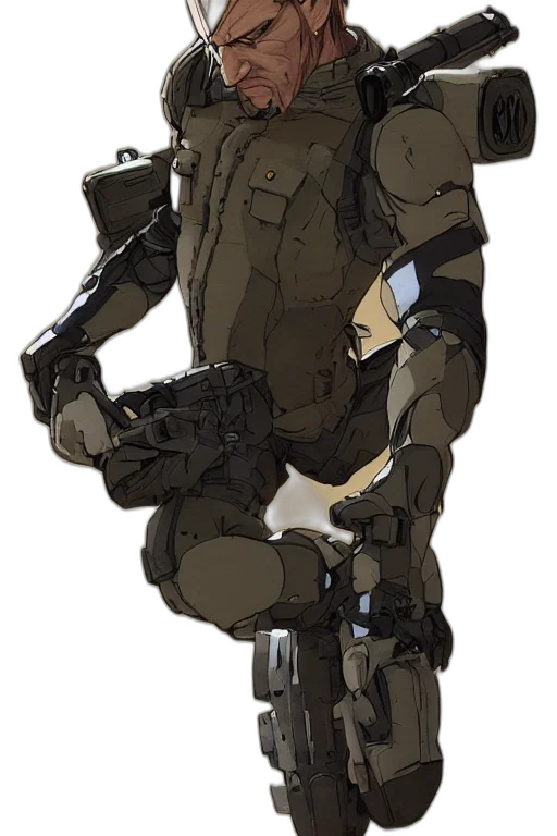robot, weapon, jacket, creature transparent PNG cut-out