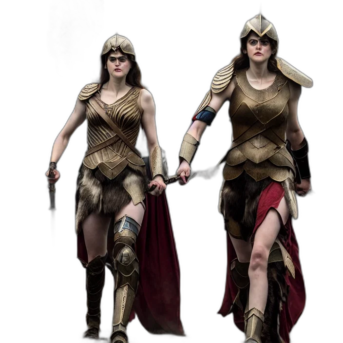 concept art, fantasy art, comic book art, 3d render transparent PNG cut-out