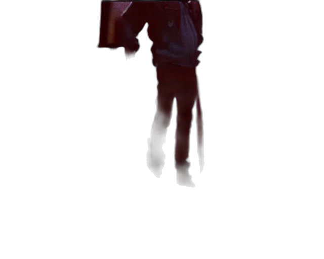 staff, jacket, umbrella, robot transparent PNG cut-out