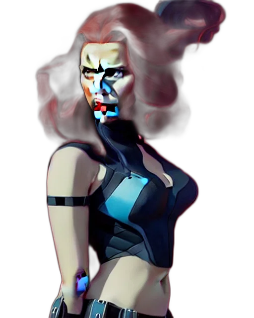 mask, robot, concept art, cyberpunk transparent PNG cut-out