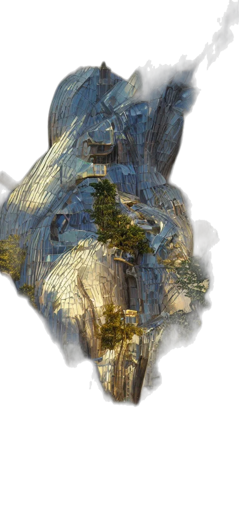 tree, crown, dragon, hair transparent PNG cut-out