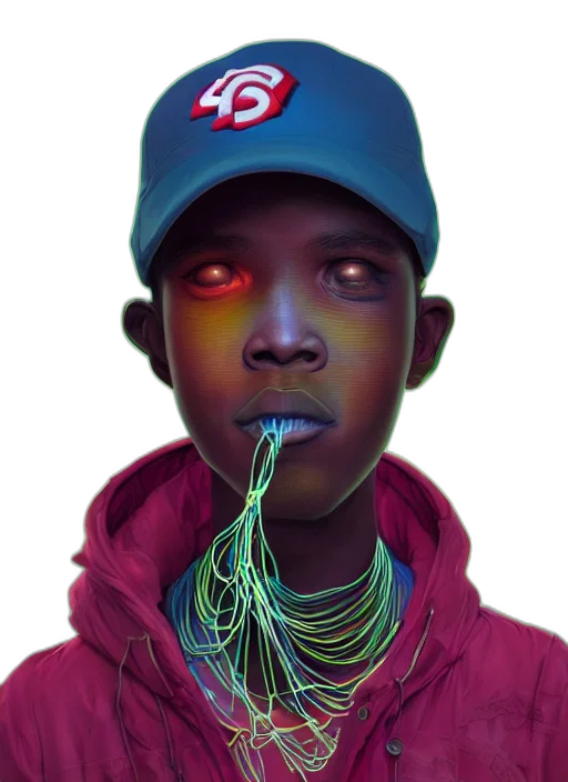 face, mask, creature, hat transparent PNG cut-out