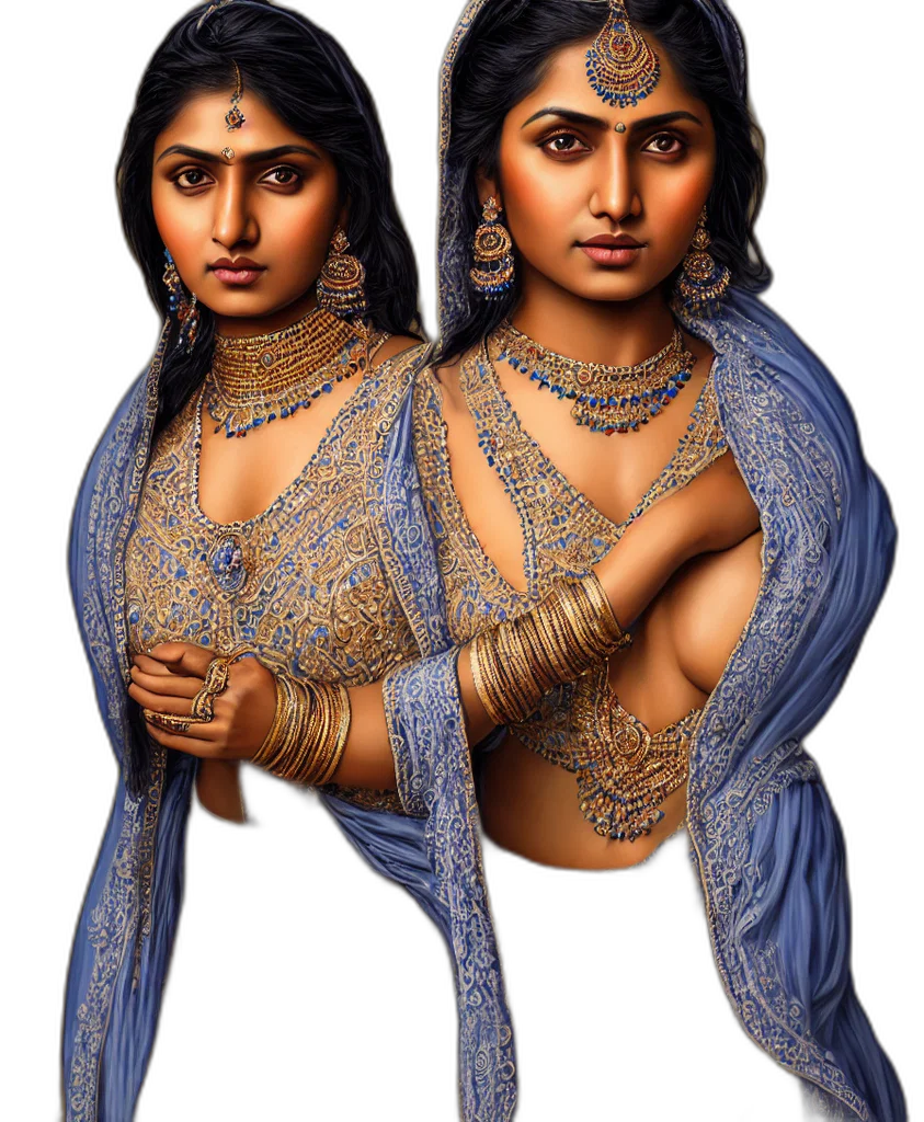 jewelry, photorealistic, oil painting, fantasy art transparent PNG cut-out