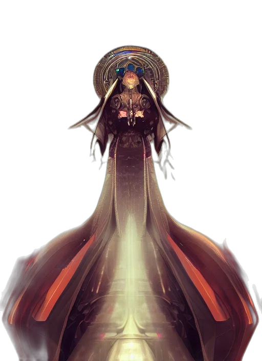 mask, crown, dress, staff transparent PNG cut-out