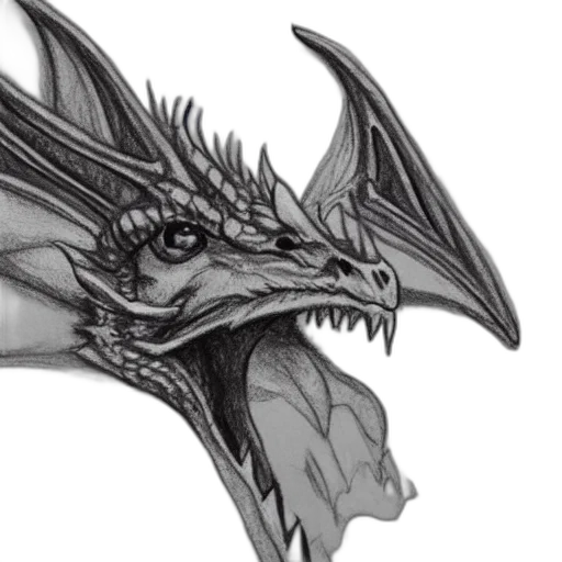 dragon, creature, mask, fantasy art transparent PNG cut-out