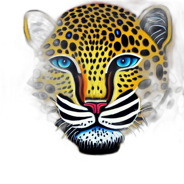 animal, mask, fantasy art, photorealistic transparent PNG cut-out