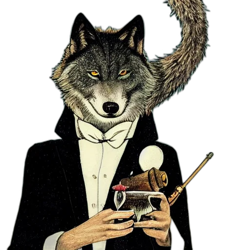 staff, mask, animal, jacket transparent PNG cut-out