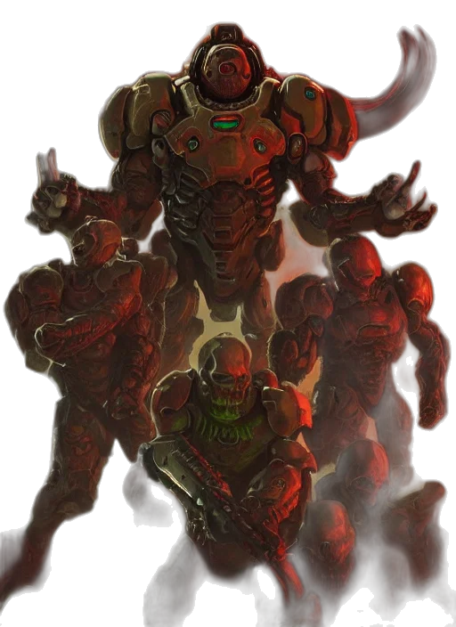 robot, creature, weapon, concept art transparent PNG cut-out
