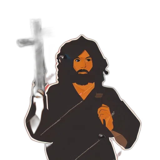 sword, weapon, pixel art, cartoon transparent PNG cut-out