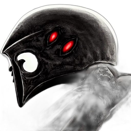 mask, face, robot, sword transparent PNG cut-out