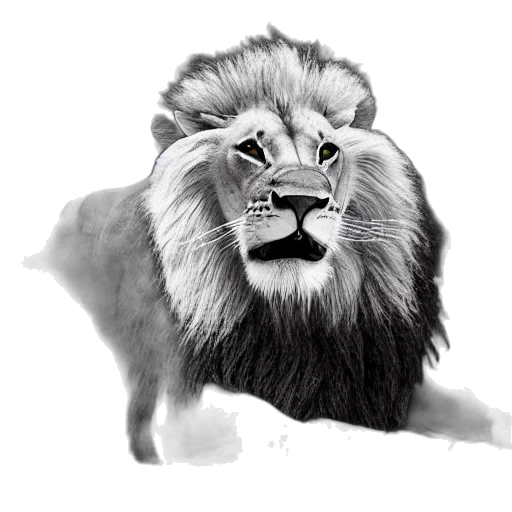 animal, crown, staff, creature transparent PNG cut-out