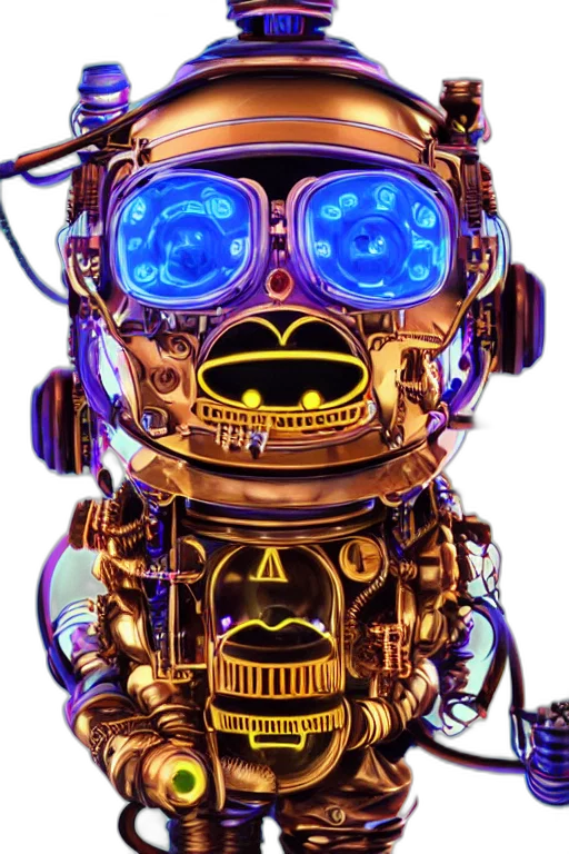 robot, mask, face, animal transparent PNG cut-out