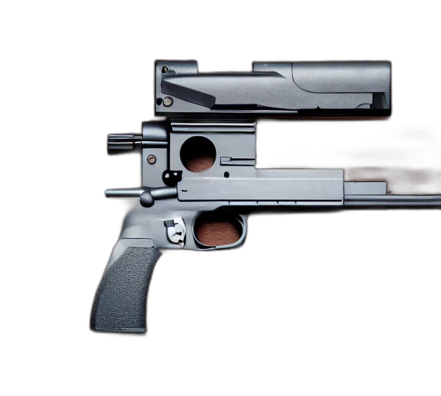 weapon, 3d render, photorealistic, concept art transparent PNG cut-out