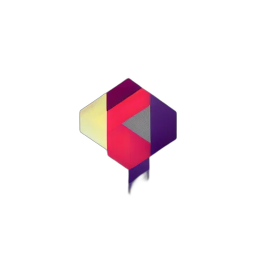 staff, umbrella, 3d render, pixel art transparent PNG cut-out