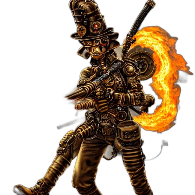 staff, weapon, sword, robot transparent PNG cut-out