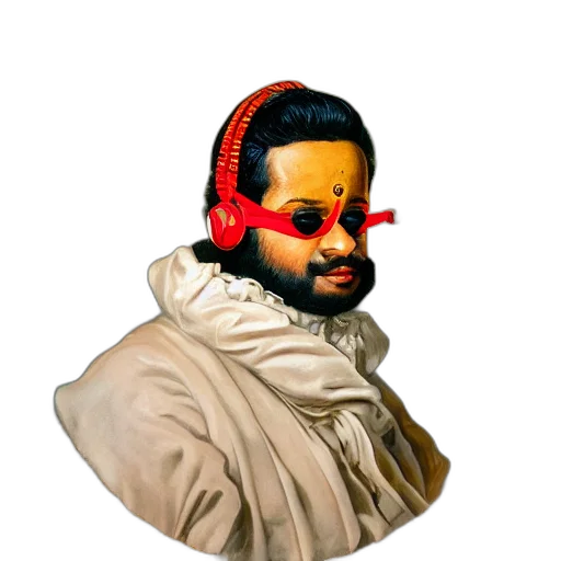 mask, jacket, face, crown transparent PNG cut-out