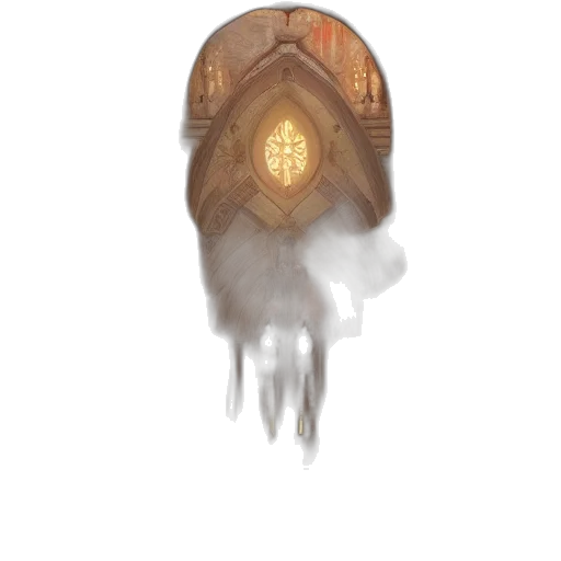 mask, creature, face, crown transparent PNG cut-out