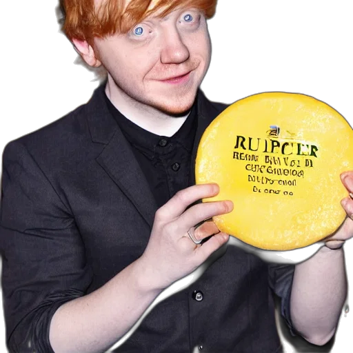 food, rupert, grint, cheddar transparent PNG cut-out