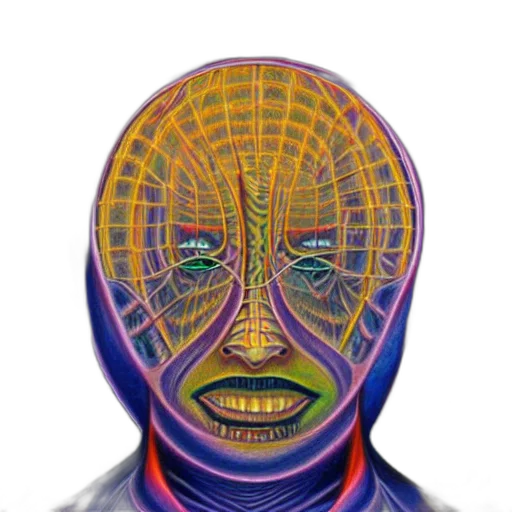 mask, face, robot, creature transparent PNG cut-out