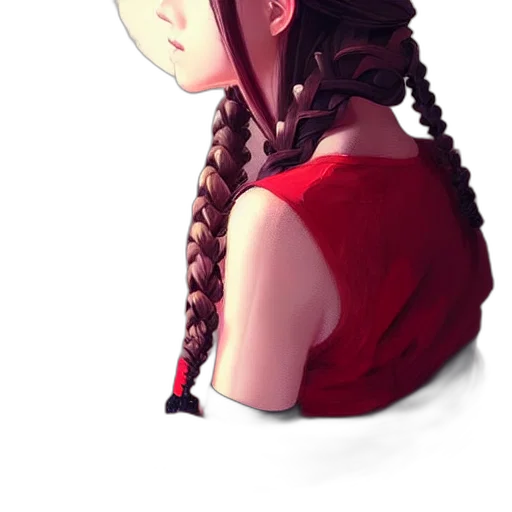 hair, staff, dress, crown transparent PNG cut-out