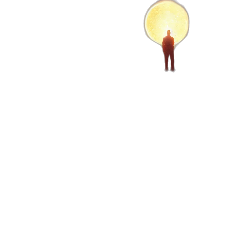 staff, umbrella, jacket, robot transparent PNG cut-out