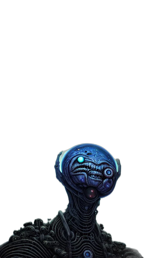 mask, creature, staff, face transparent PNG cut-out
