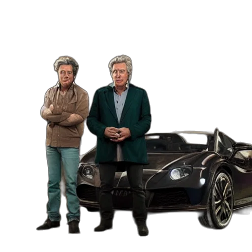 car, jacket, 3d render, concept art transparent PNG cut-out
