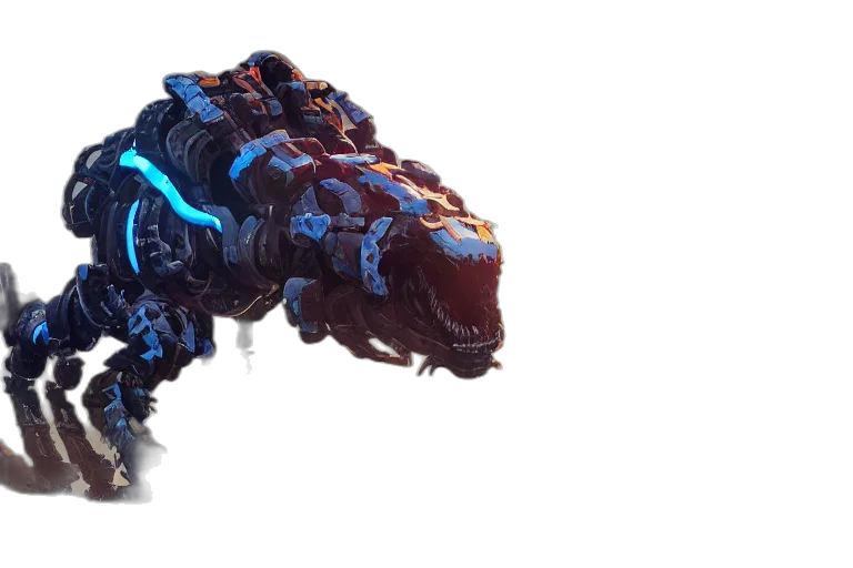 dragon, weapon, robot, creature transparent PNG cut-out