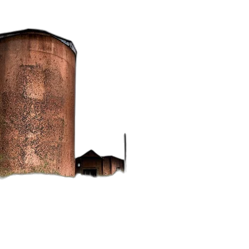 bottle, building, hat, weapon transparent PNG cut-out