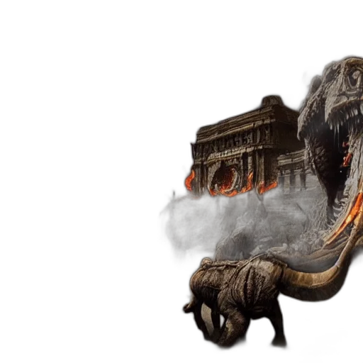 dragon, creature, concept art, fantasy art transparent PNG cut-out