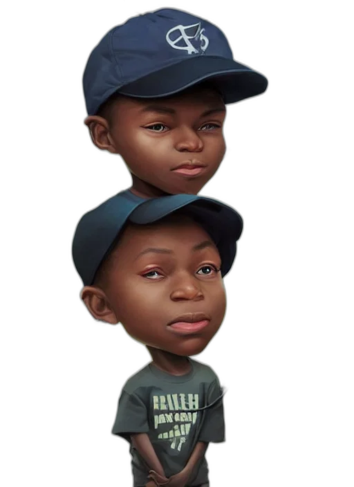 hat, face, creature, jacket transparent PNG cut-out
