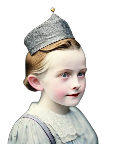 hat, crown, staff, face transparent PNG cut-out