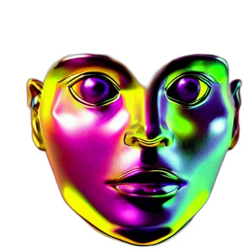 mask, face, crown, jewelry transparent PNG cut-out