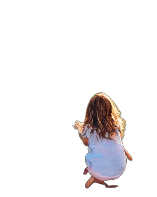 hair, dress, creature, weapon transparent PNG cut-out