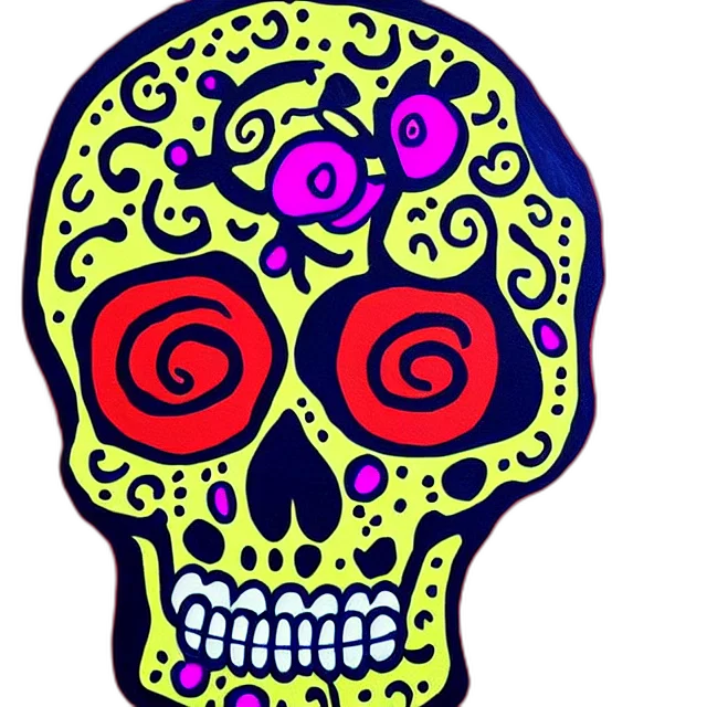 mask, face, neon, colorful transparent PNG cut-out