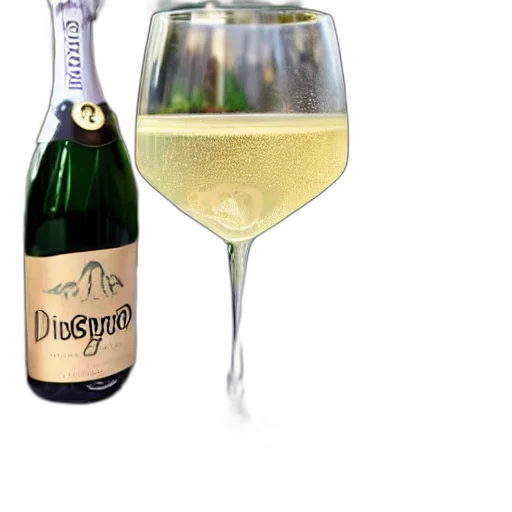 bottle, 3d render, fancy, dinosaur transparent PNG cut-out