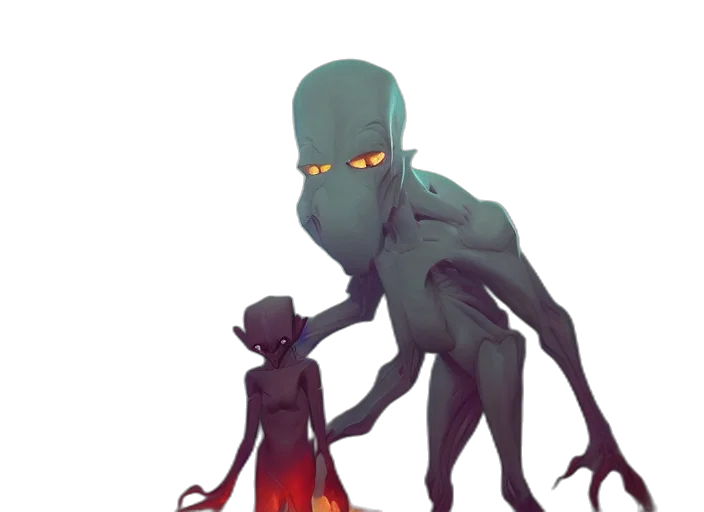 creature, robot, mask, concept art transparent PNG cut-out